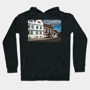 A view down Tombland in the city of Norwich, Norfolk Hoodie